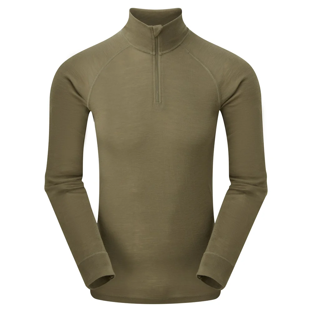 Men's Merino Zip Neck Top - Image 6