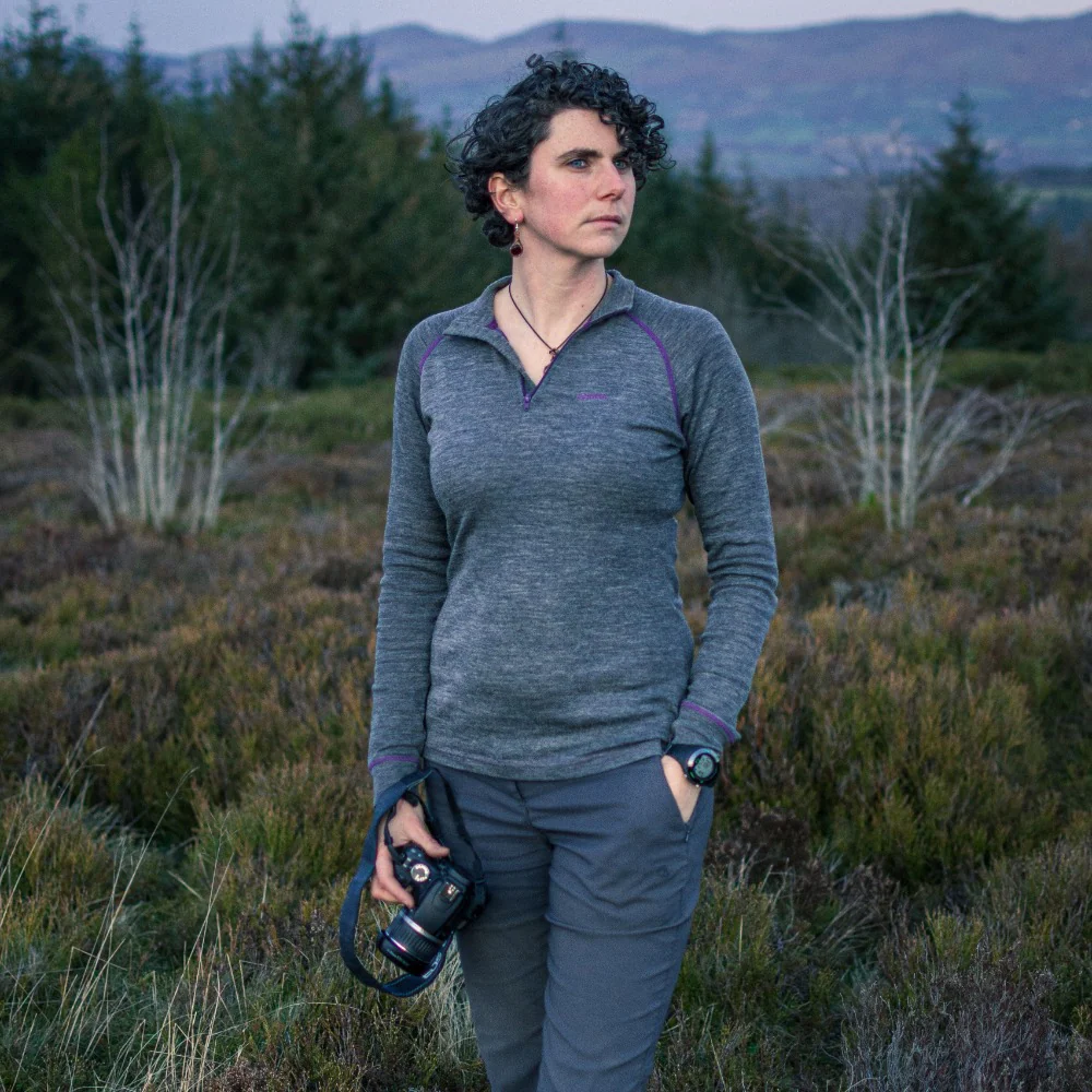 Women's Merino Zip Neck Top - Image 3