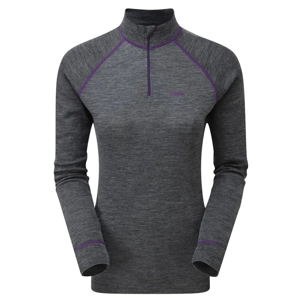 Women's Merino Zip Neck Top - Image 5